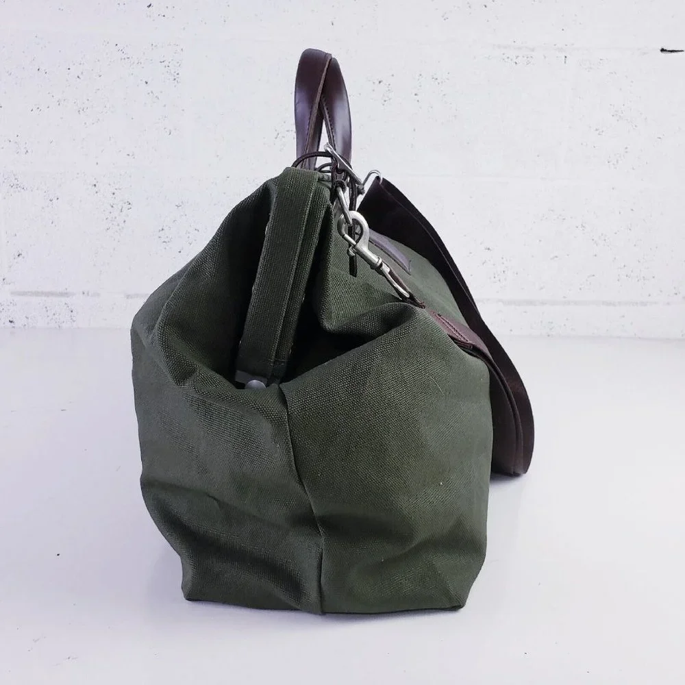 Line Of Trade Canvas Weekender Bag Olive Green Large‎ Travel Laptop Bag